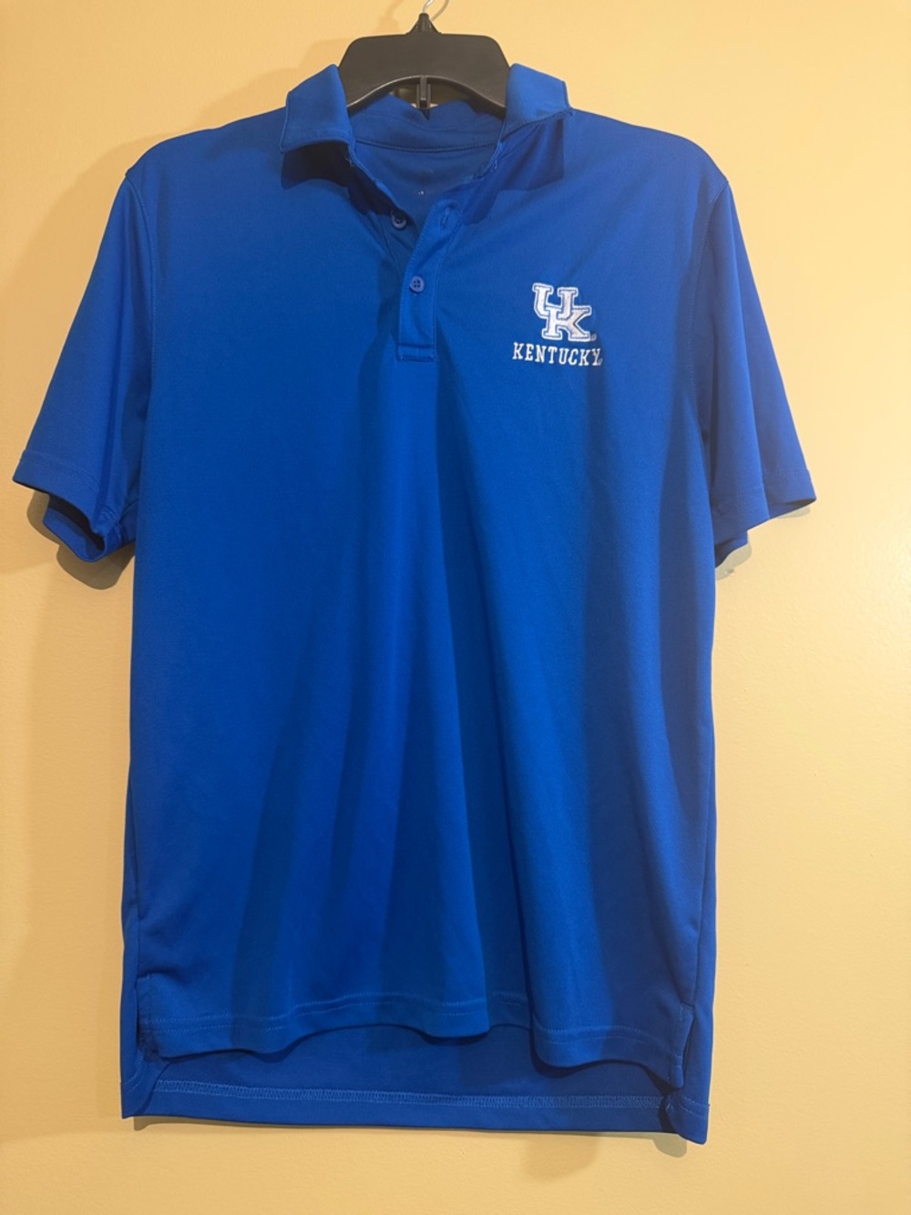 Kentucky Blue Men's Polo Shirt with UK Logo